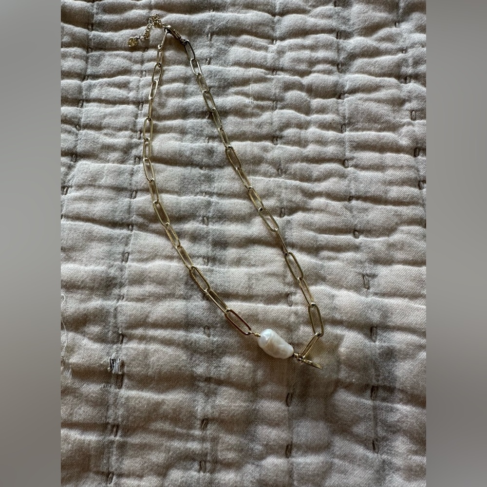 Gold necklace